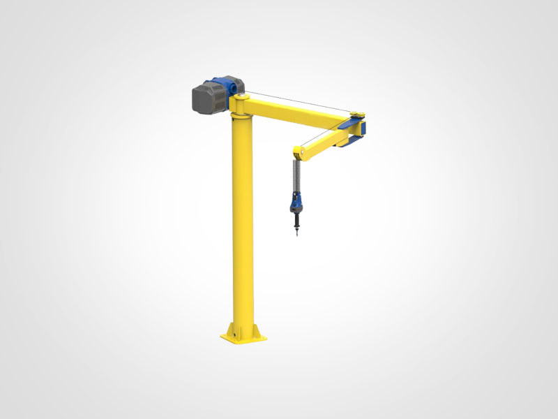 智能提升折臂起重機